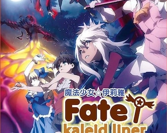DVD Japanese Anime F~Kaleid Liner Prisma Illya Season 1-4 (1-42 End) + Movie Complete TV Series English Subtitle & All Region-UPS Express