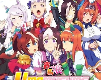 DVD Japanese Anime Uma Musume~Pretty Derby Season 1-3+Cinderella Gray(1-62End+Movie+SP) Box Set English Subtitle & All Region-UPS Express