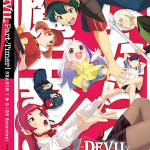 DVD Anime The Devil is a Part-Timer! Season 1+2 Volume 1-25End TV Series English Dubbed & All Region-UPS Express