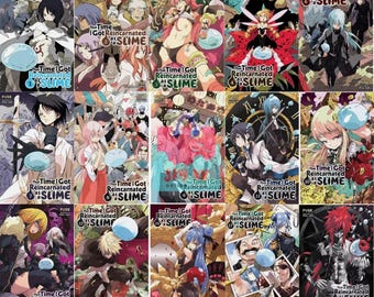 English Light Novel That Time I Got Reincarnated as a Slime Volume 1-22 Full Set ~New, Sealed & Wrapped-UPS Express