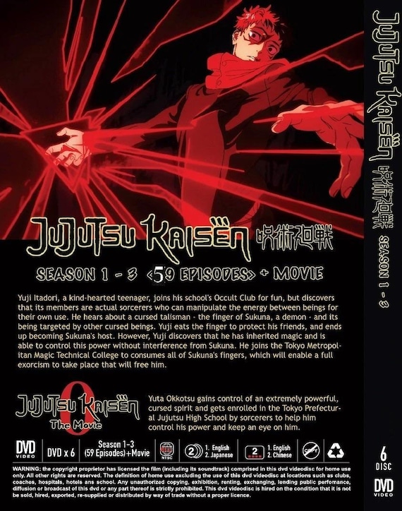 DVD Japanese Anime Juju~kais. Complete TV Series Season 1-3 Volume
