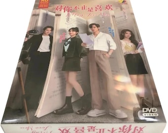 DVD drammatico cinese I May Love You 对你不止是喜欢(Volume 1-24Fine) Serie completa Sottotitoli in inglese e tutte le regioni-UPS Express