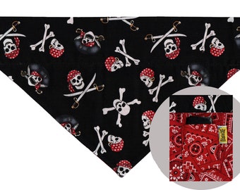 Pirate Skull Crossbones Gothic Bandana Headwear Bands Scarf Wrist Wrap HeadtieB3 