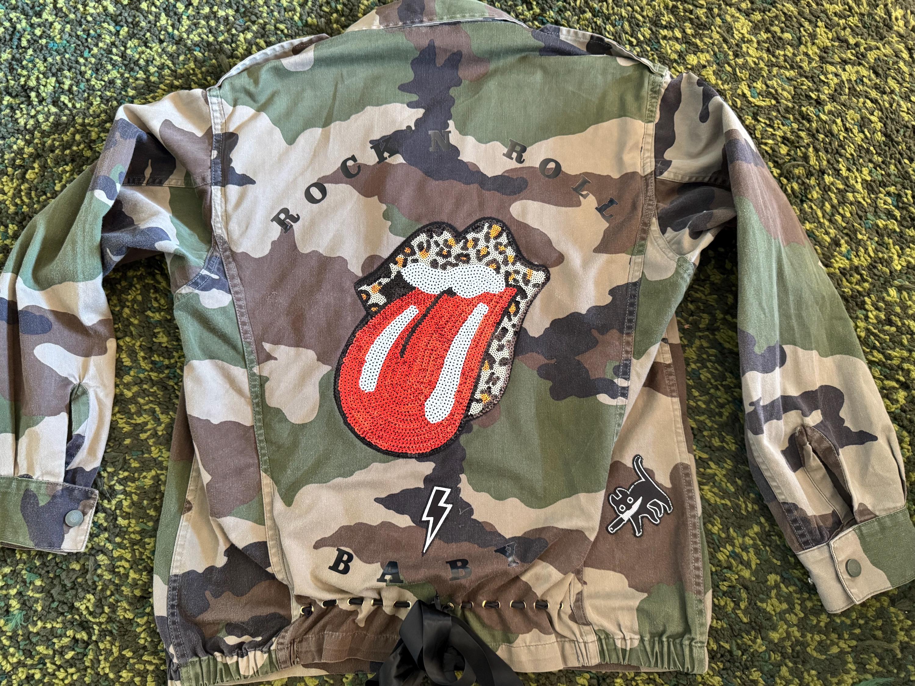 Rolling Stones Army Jacket