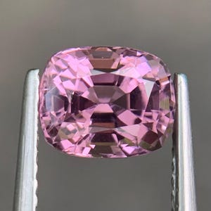Burma No Heat Natural Pink Spinel 2.04 Ct Cushion Cut | Unheated Untreated Loose Gemstone | Rare Collectors Gem for Fine Jewelry Making