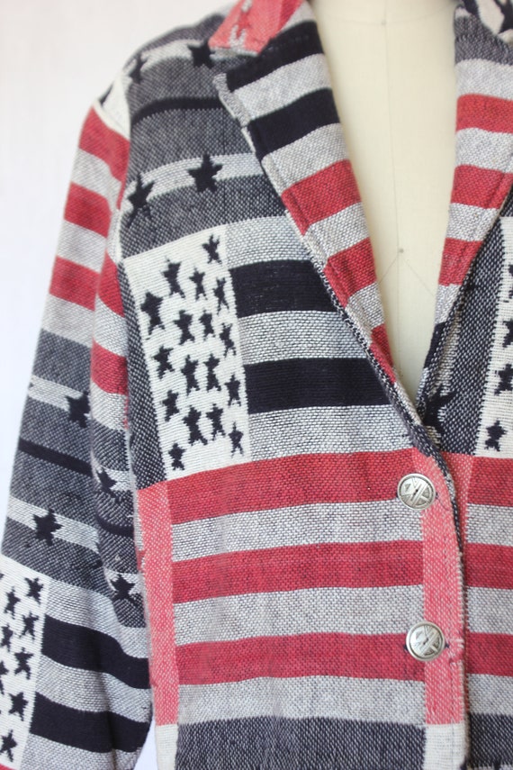 American flag  jacket / patriotic jacket - image 2