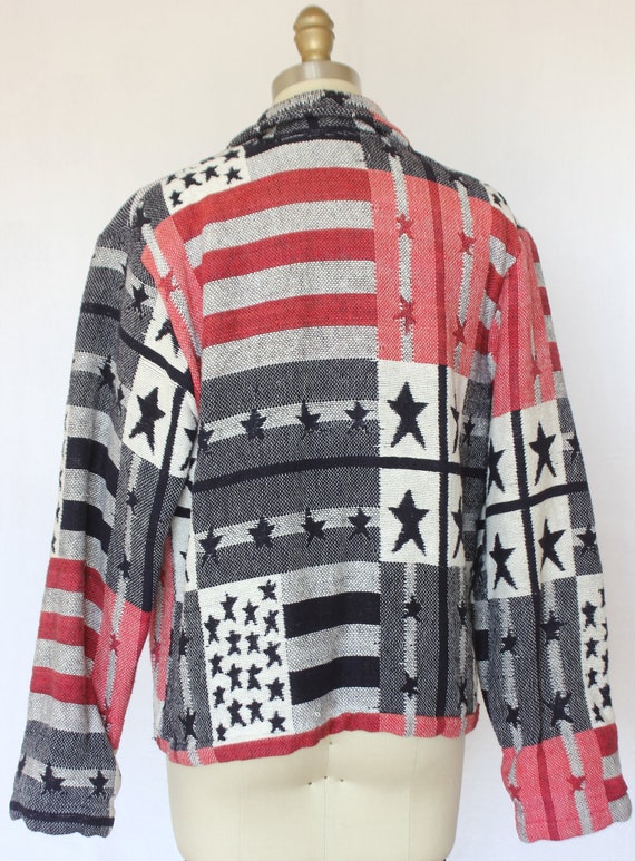 American flag  jacket / patriotic jacket - image 7