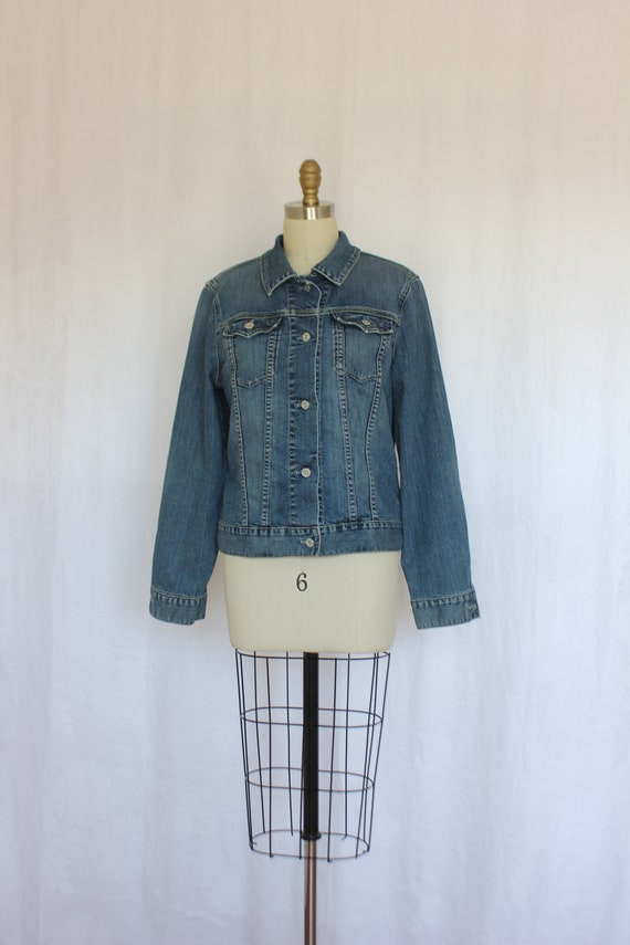 vintage Gap's denim trucker jacket womens - Gem