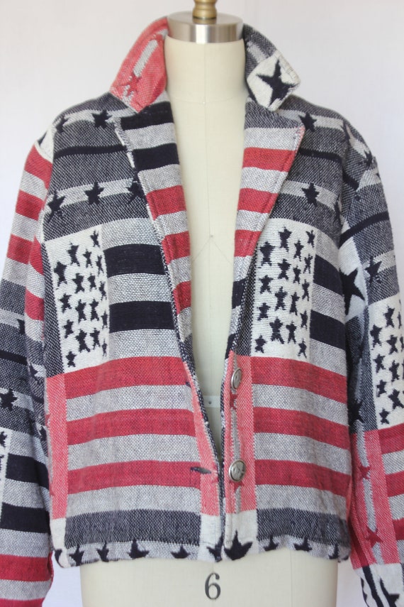 American flag  jacket / patriotic jacket - image 9