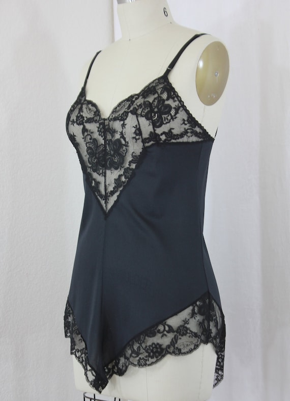 Vintage Emilio Pucci  1970's Nylon and lace teddy - image 3