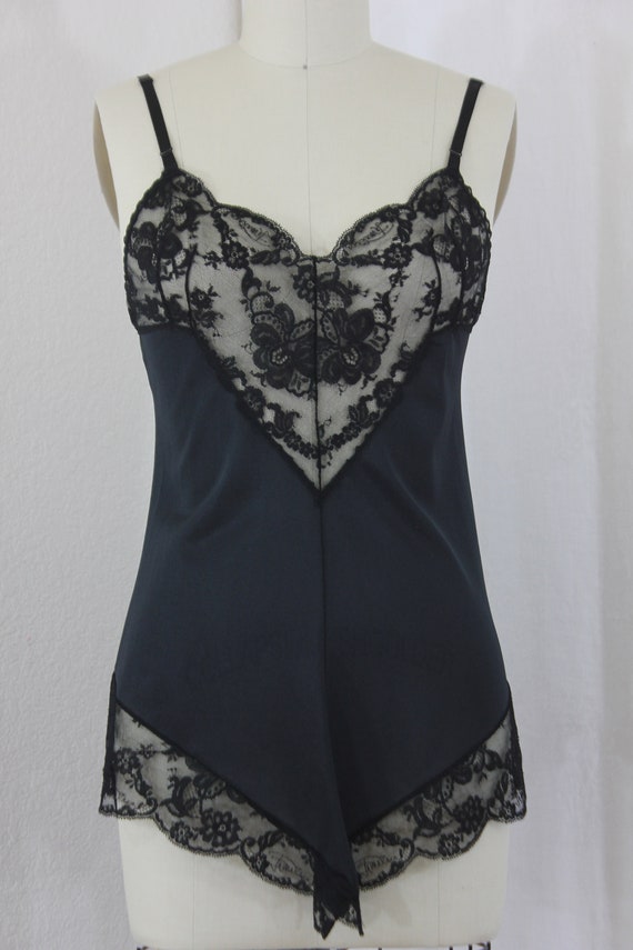 Vintage Emilio Pucci  1970's Nylon and lace teddy - image 6