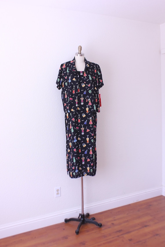 1980s 2 piece dress  by Willow Ridge size 12 petit