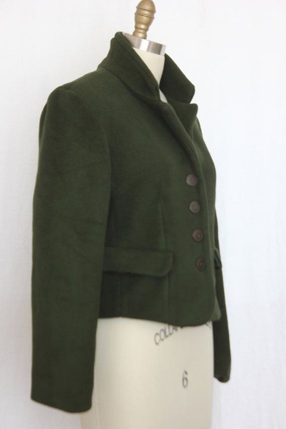 Express blazer in dense forest green - image 4