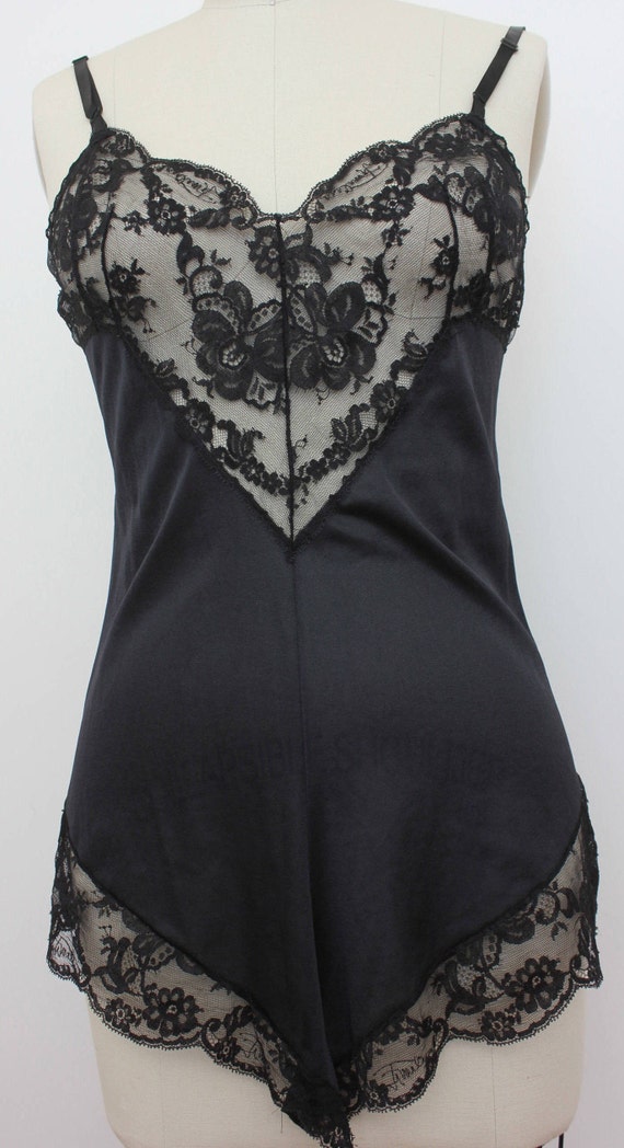Vintage Emilio Pucci  1970's Nylon and lace teddy - image 8