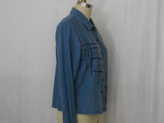 Vintage Koret City Blues lightweight summer  jack… - image 8