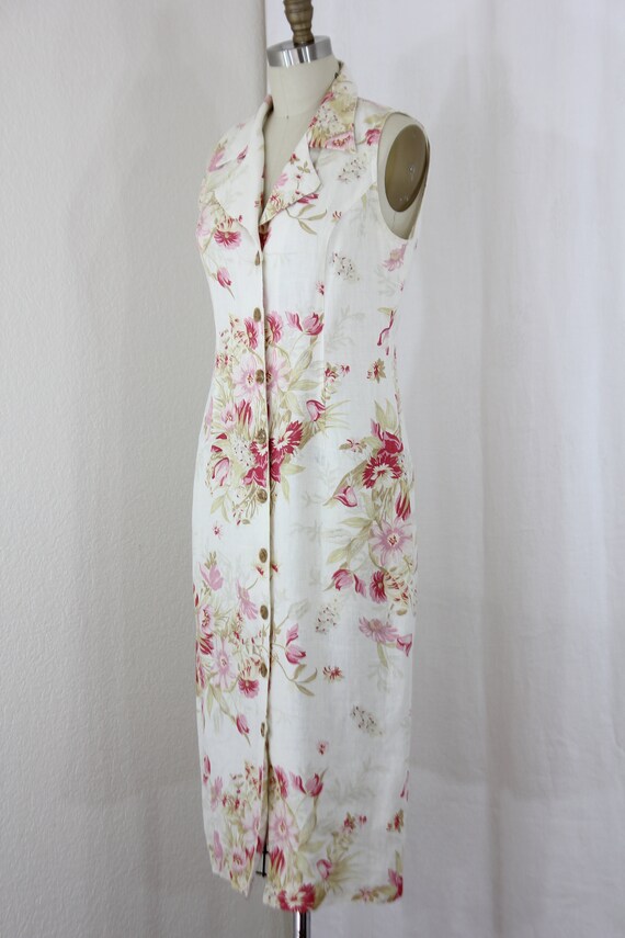 Gorgeous  Vintage Dress  Flower designs - image 3