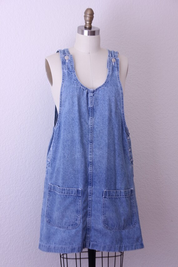 jean jumper dress