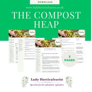 Compost Heap Guide: Turn Waste to Garden Gold (Digital Download)