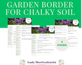 Garden Border Recipe for Chalky Soil