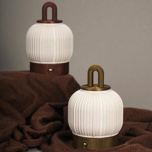 Customized 3D Printed Lantern Lamp, Portable Night Light with &quot;Peace&quot; Pattern, 3-Color Mood Light, Unique Gif for Home or Holiday