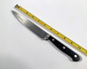 VTG Ed Wusthof Trident Solingen Germany Chef Butcher Knife 4522 16cm - AS IS