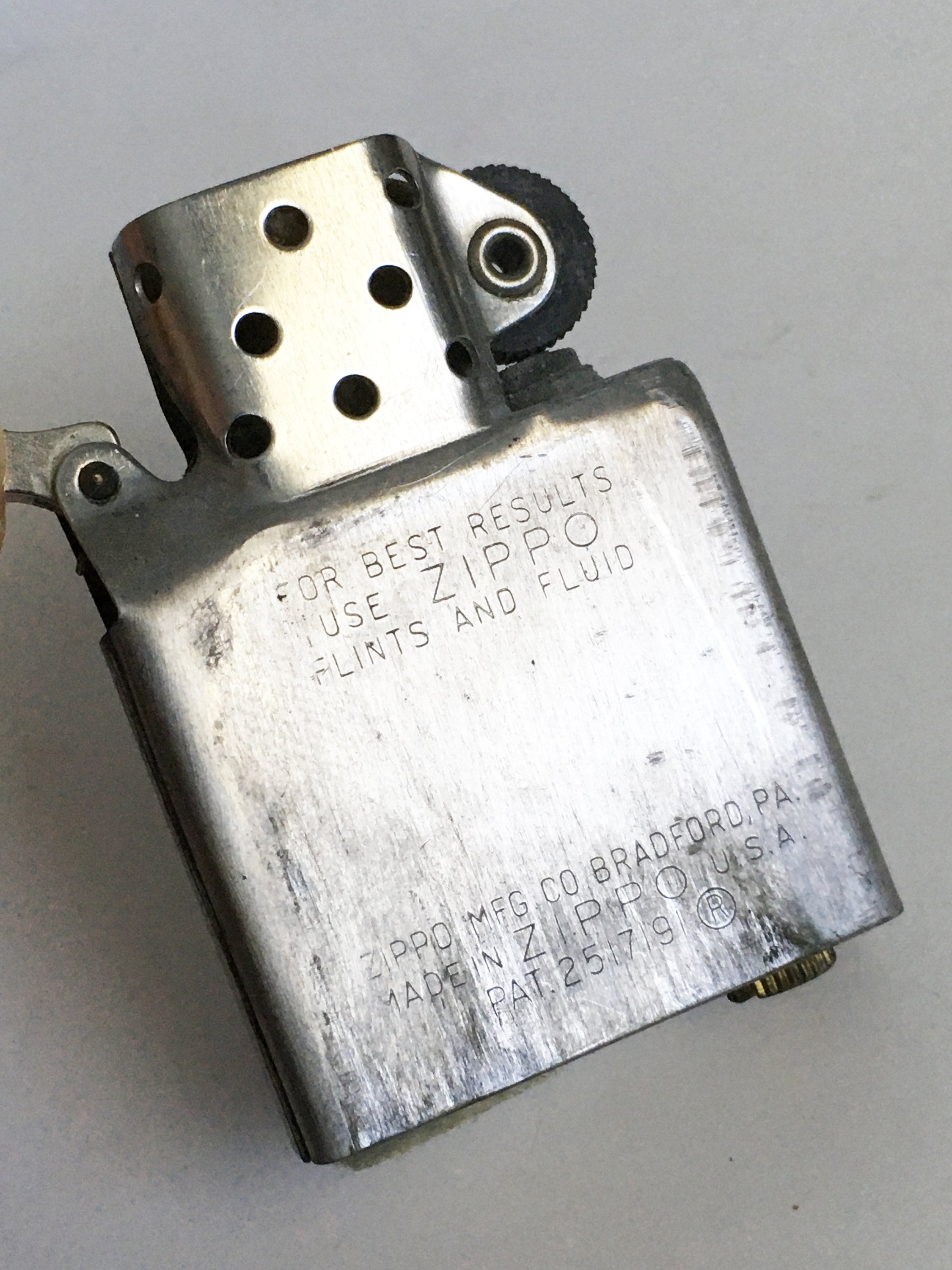 Vintage Antique Zippo Barcroft Table Lighter USAF Air Force 