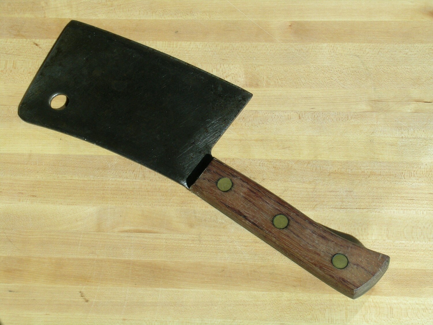 Vintage DEXTER HIGH CARBON STEEL Butcher Meat Chef Cleaver 7 Etsy