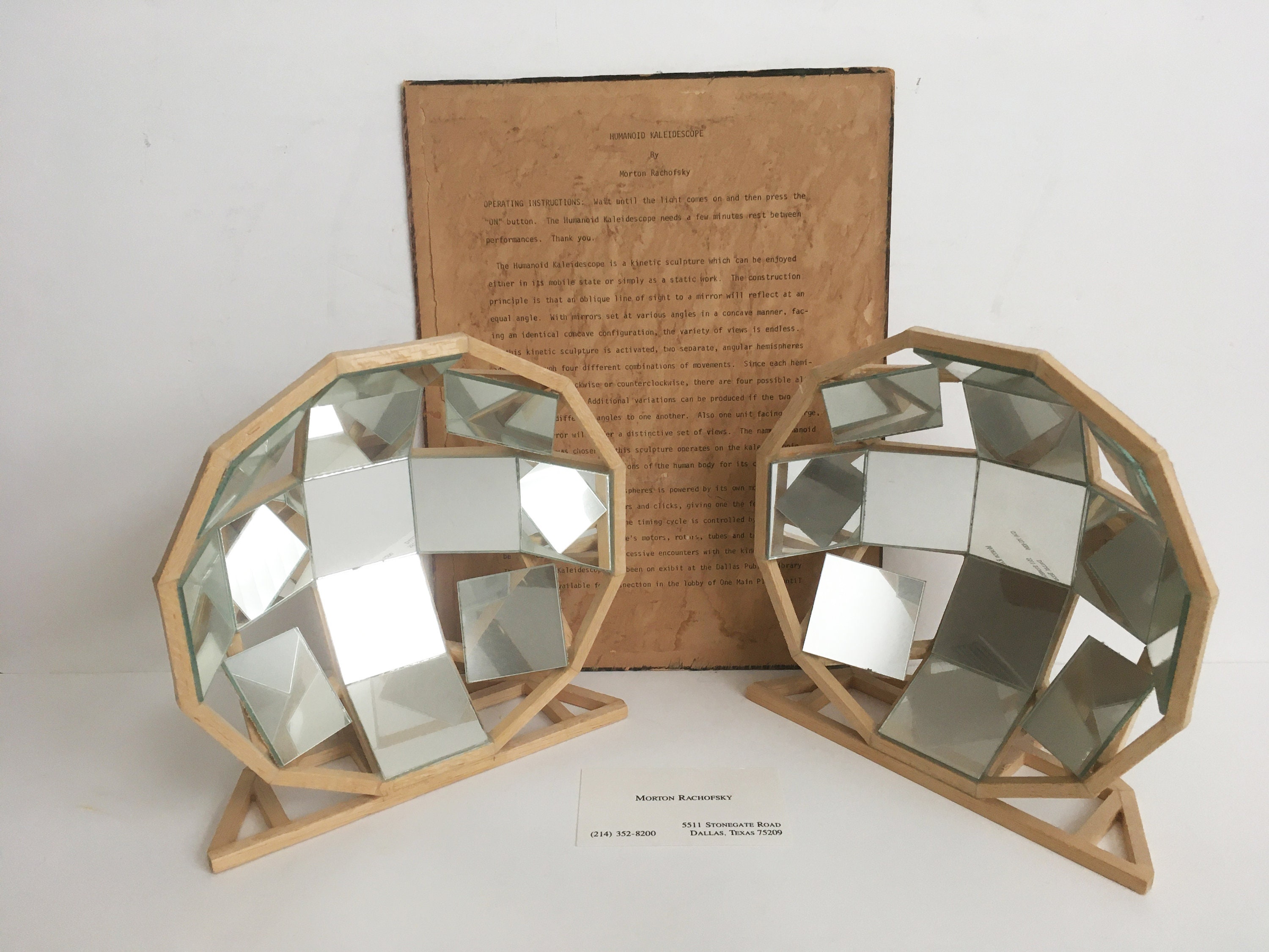 VTG Morton Rachofsky Small Sculpture Maquette Dallas Art Museum