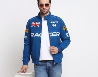 Formula 1 RACER Fan Jacket - Kids and Adults Jacket- F1 Fans - Birthday Gift - Add your Name, Number Flag etc. Free Customization Available