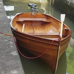 DIY Boat Building Plans – Winchelsea 10ft Wooden Dinghy | Row, Sail & Motor | Full Size Patterns PDF