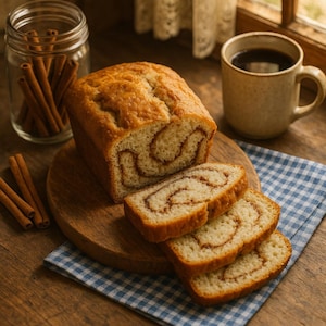 Amish Cinnamon Bread Recipe – Instant Digital Download