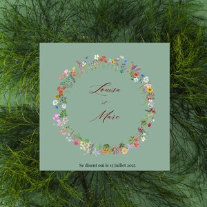 Chic Countryside Wedding Invites:Customize Your Dream Day!Rustic Floral Wedding Invitation, invitation mariage floral, Rustic Floral Wedding