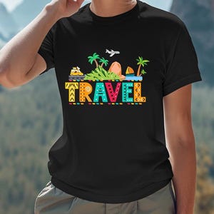 Traveler Gift, Travel Shirt, Vacation Shirt, Travel Lover, World Map Shirt, Airplane Mode Shirt, Exchange Student, Wanderlust, Adventure Tee