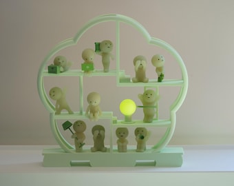 Asian Smiski Shelf Fits 13 Smiskis Display Case