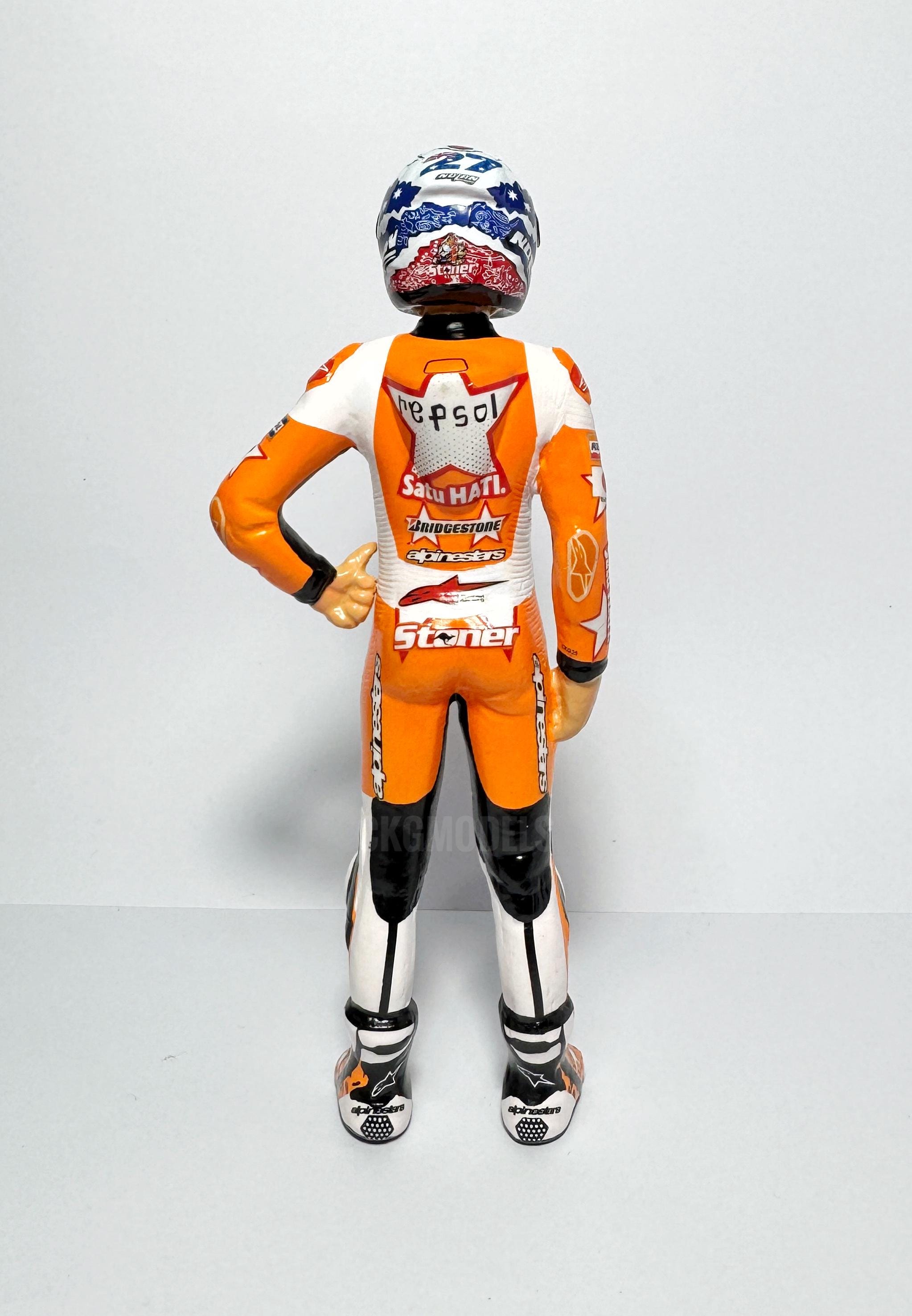 C. Stoner フィギュア 2006年 1:12 1/12 Scale Motogp Rider Figure Figurine Casey Stoner Aragon