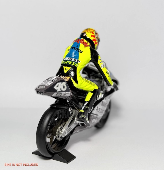 1/12 Scale Motogp Rider Figurine Valentino Rossi Riding 1996 - Etsy
