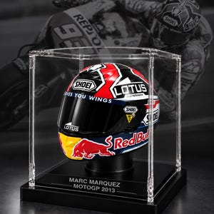 1/1 2 Scale Unpainted Helmet Marc Marquez 2013 (Assembly Model)
