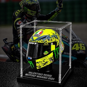 1/1 2 Scale Unpainted Helmet Valentino Rossi Misano 2021 (Assembly Model)