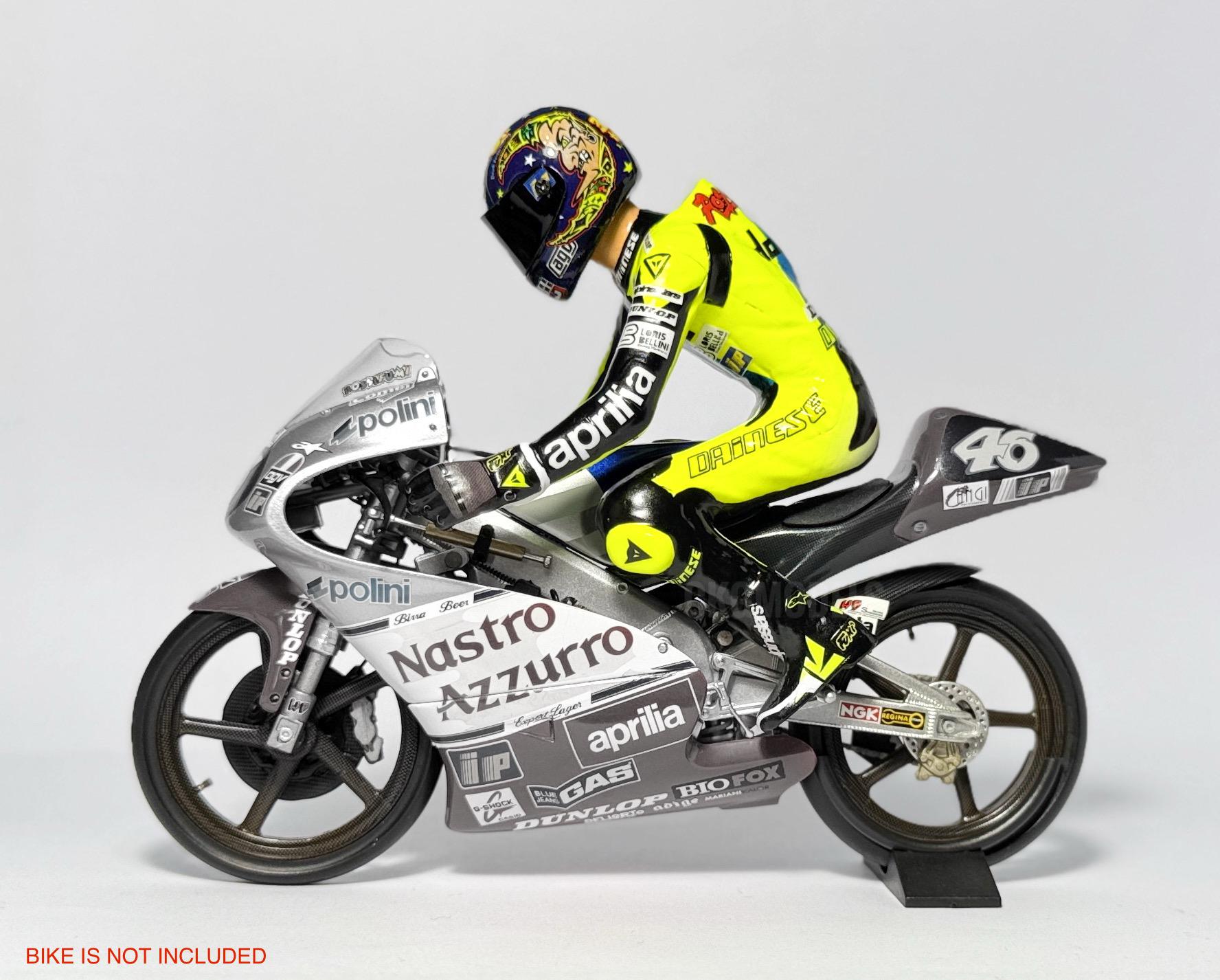 1/12 Scale Motogp Rider Figurine Valentino Rossi Riding 1996 - Etsy