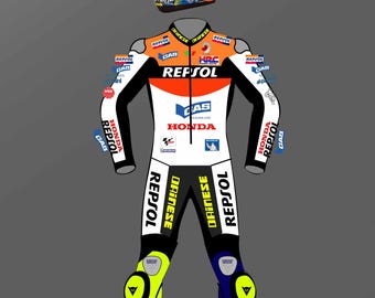 Imagem digital para o design Valentino Rossi 2002 na escala 1/12, pronta para impressão.