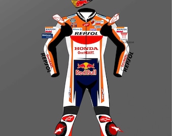 Imagem digital para figura 1/12 Marc Marquez 2018 Design pronto para impressão