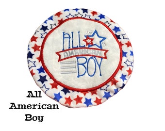 All American Boy July 4th Dog Plushie
