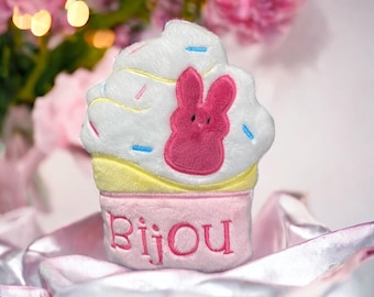 Bunny Pup Cake Plush Dog Toy