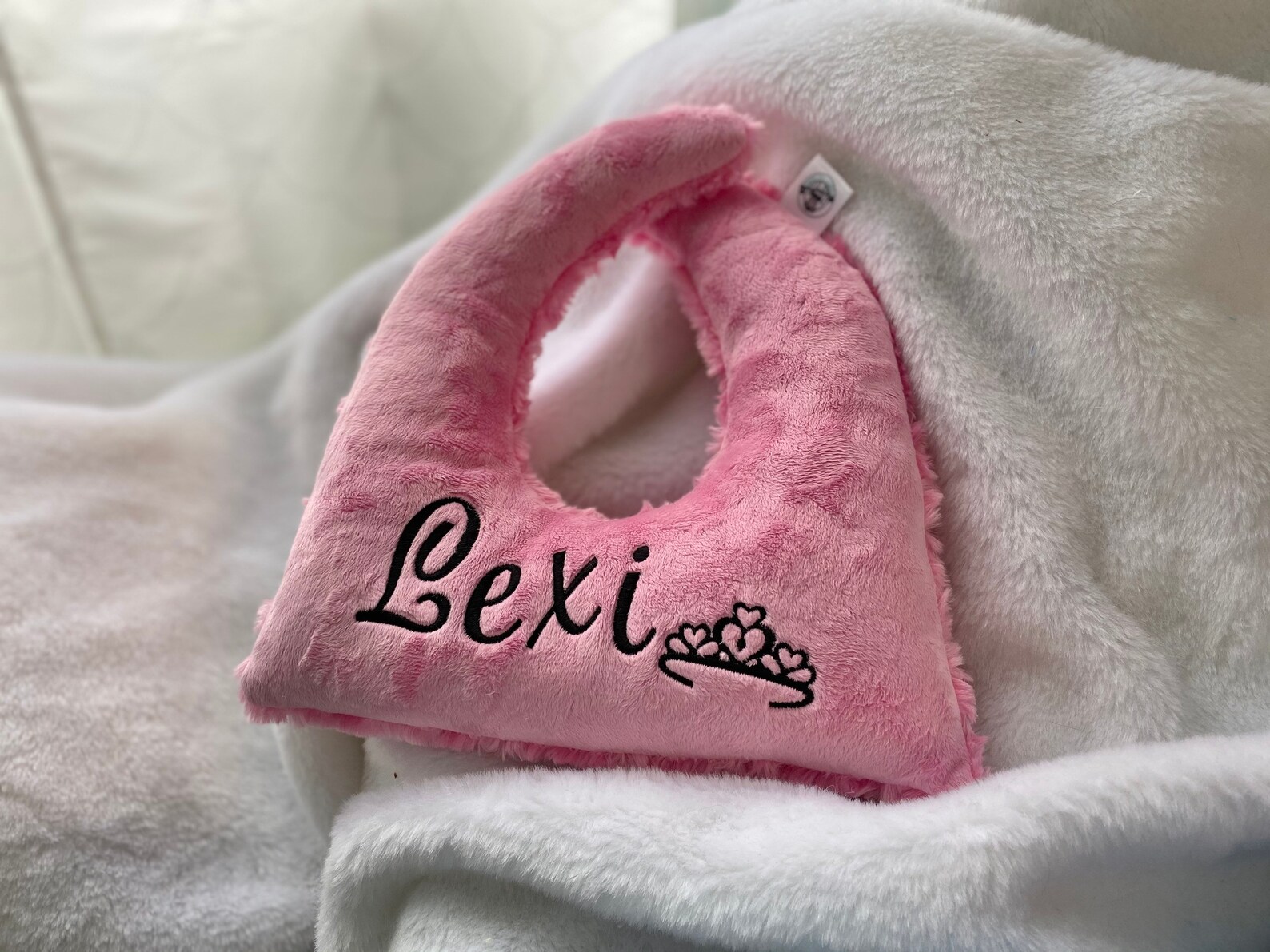 Top Knot PillowGrooming PillowWith Optional Tiara Embroidery Etsy