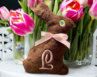 Chocolate Bunny Dog Toy