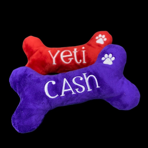 Mini Yeti with Squeaker Dog Toy