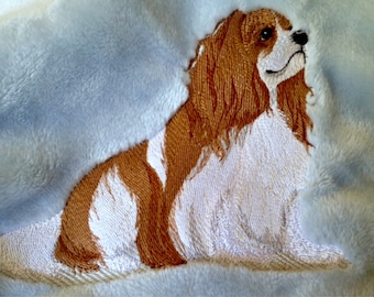 King Charles Cavalier-Dog Blanket