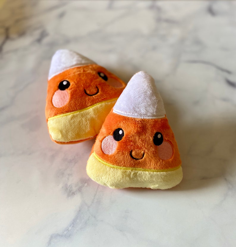 Candy Corn Dog Toy Halloween Dog Toy Plushy Dog Toy Etsy