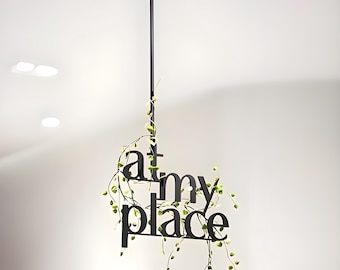 Your Custom Text, Laser Cut Metallic Letters, Personalized Metal Wall Letters, Indoor Lobby Sign, Custom Metal Words, Business Logo Signage