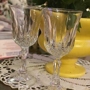 Set van 2 Cristal D'Arque Longfellow sherryglazen